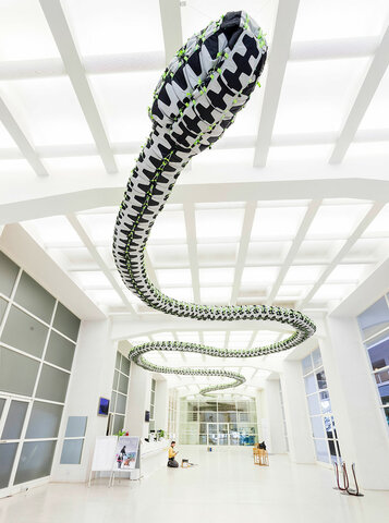 Ceiling Snake - Ai Wei Wei