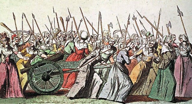 woman´s march on Versailles