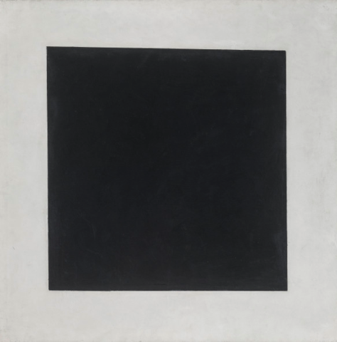 KAZIMIR MALEVIC - Quadrato nero su fondo bianco