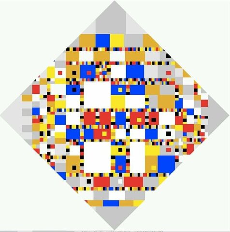 PIET MONDRIAN - Victory boogie-woogie