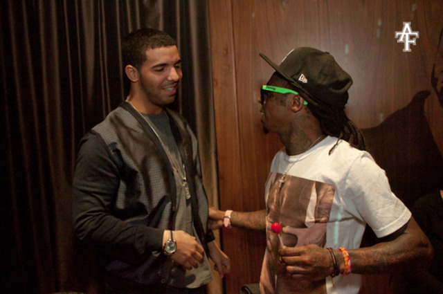 Lil Wayne and Drake Meet