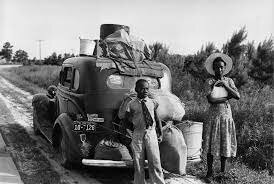 Great migration timeframe