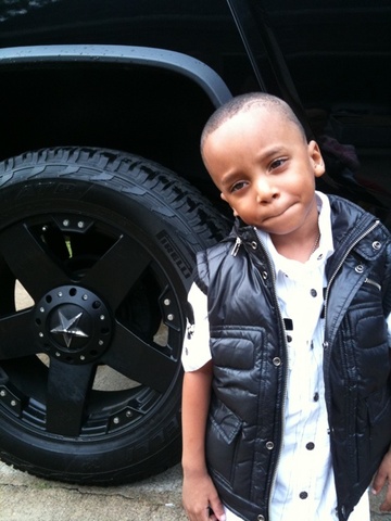 The birth of her first  child