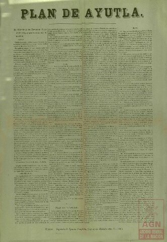 EL PLAN DE AYUTLA