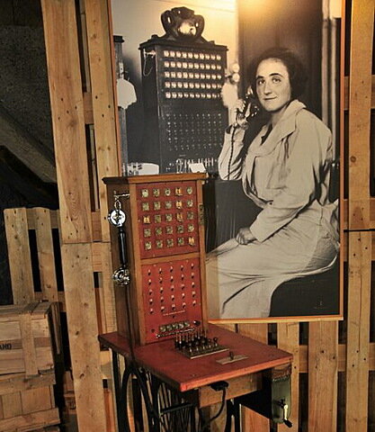 Centraleta manual de bateria local,