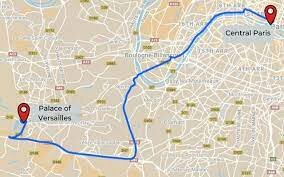 When King Louis moved the capital of France from Paris to Versailles