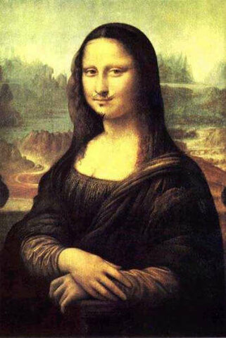 MARCEL DUCHAMP - L.H.O.O.Q.