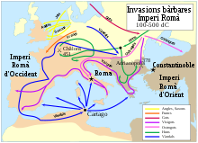 Invasions Bàrbares a la Península Ibèrica