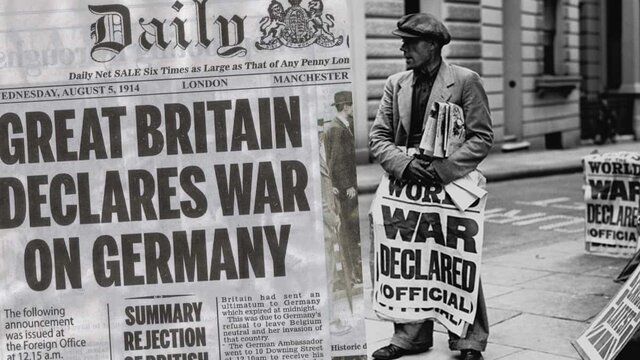 France and England declare war on Germany