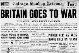 France and England declare war on Germany