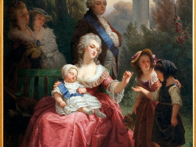 When King Louis XVI married Marie Antoinette