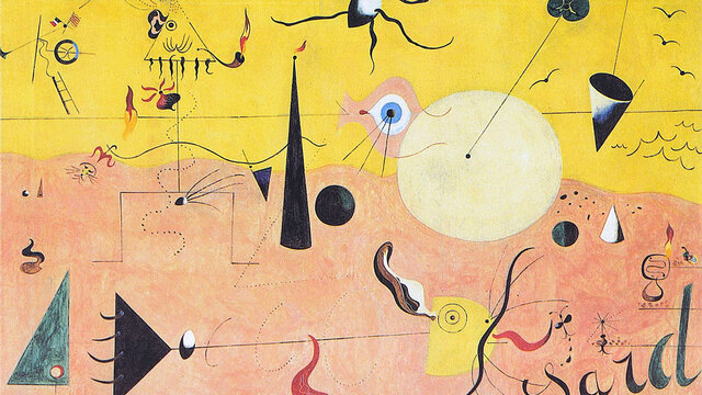 JOAN MIRO - Paesaggio catalano