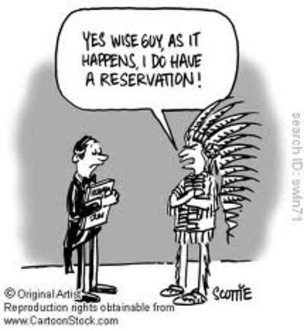 Peace between the Government and Indians