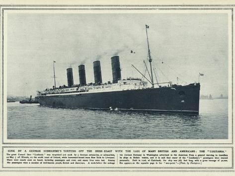 Sinking of the Lusitania
