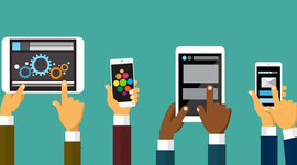 Timeline: Línea del tiempo - Origen del desarrollo móvil, web e híbrido