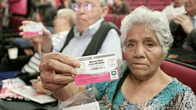 Pensión alimentaria para los adultos mayores de 70 años y más