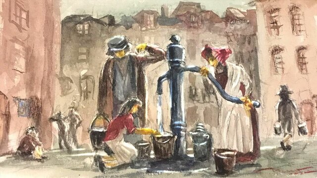 1854: Estudios de John Snow sobre la colera.