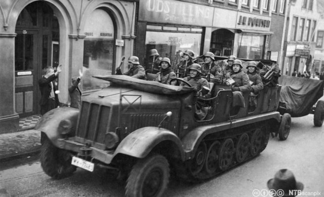 Tyskland angriper Polen