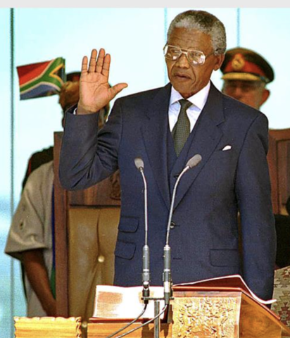 first black South African president