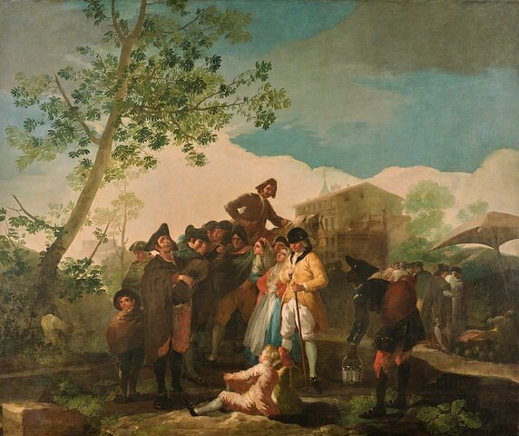 El ciego de la guitarta - Goya (ESP) Prado