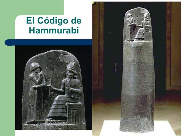 Babilonios (Siglo XVIII a.C.) (Código de Hammurabi)
