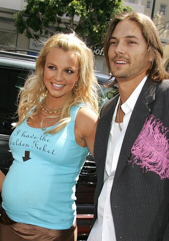 Britney spears and Kevin Ferderline