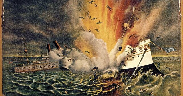 Guerra en cuba y hundimiento del barco americano, el Maine
