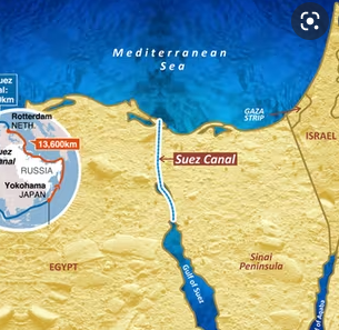 Suez Canal Built by The British
