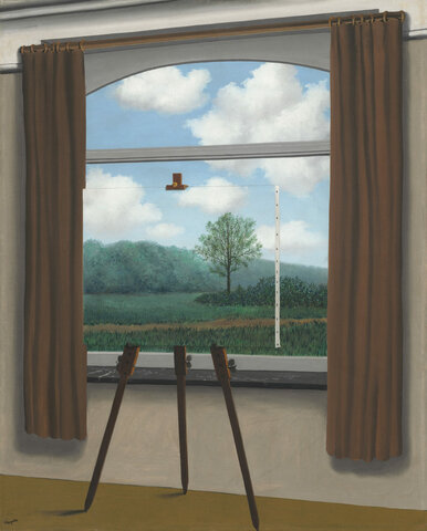 RENE MAGRITTE - La condizione umana