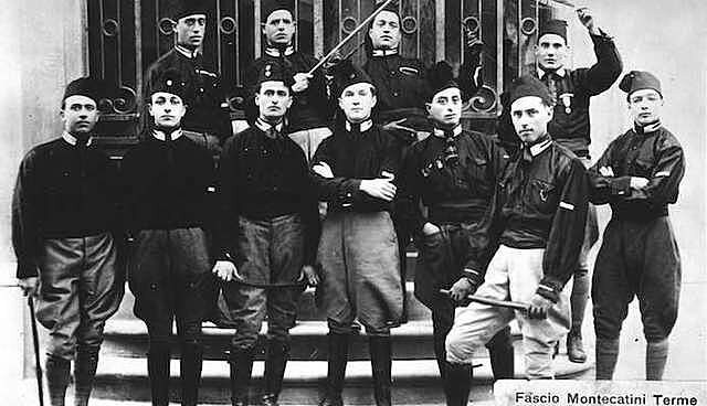 Creación dos Fasci italiani di combattimento