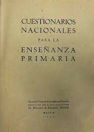 Cuestionarios Nacionales de enseñanza primaria