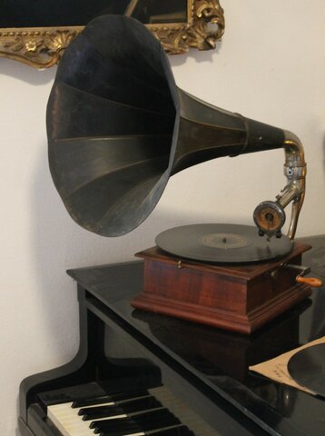 phonographe à disque