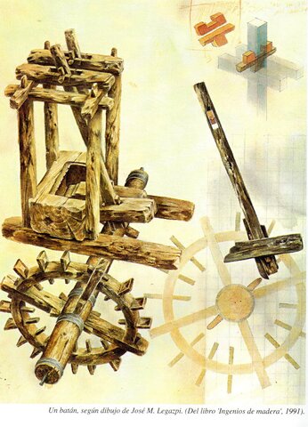 Primera mención de un Batán en Alemania