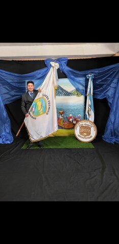 Alumno destacado y abanderado