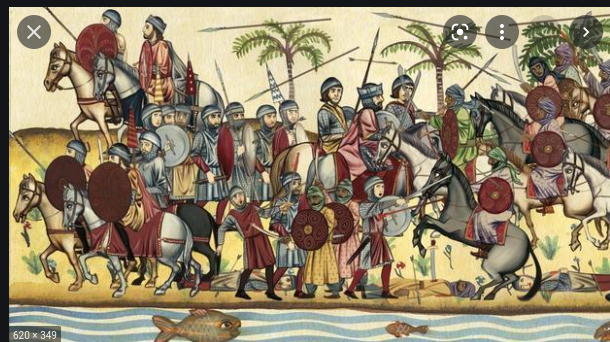 Arribada dels musulmans a la peninsula iberica