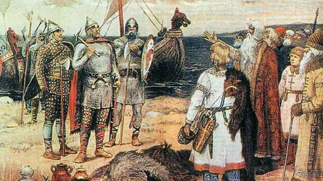 poczatki rzadow Waregow na Rusi