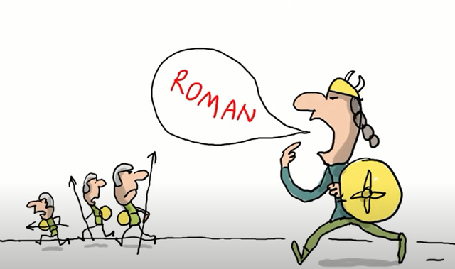 Conflicte avec des latins