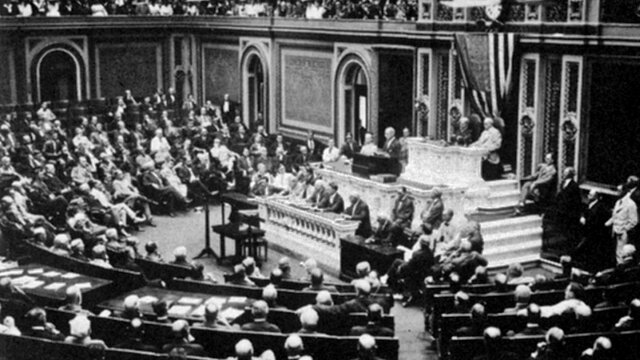 przystąpienie USA do wojny