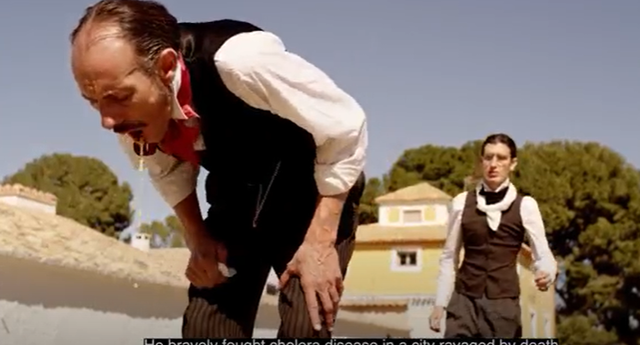 Quijano contra el cólera.