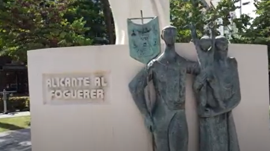 Homenaje a las Hogueras.