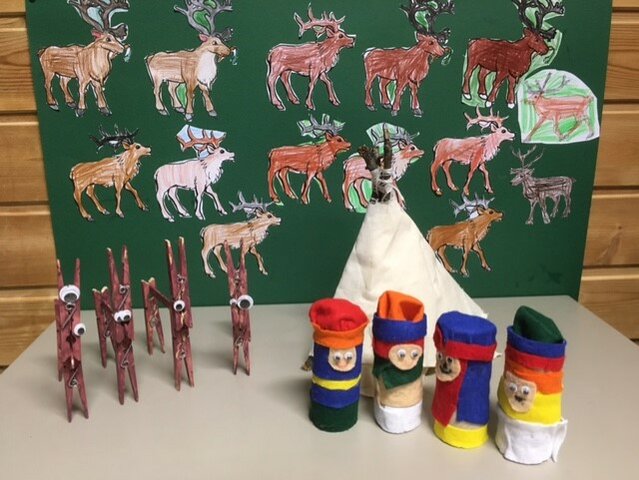 Overgangen fra villreinfangst til tamreindrift