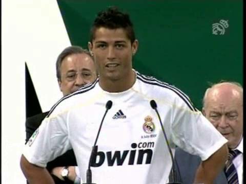 Cristiano Transfers to Real Madrid