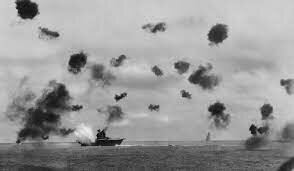 U.S. Navy wins Battle of Midway