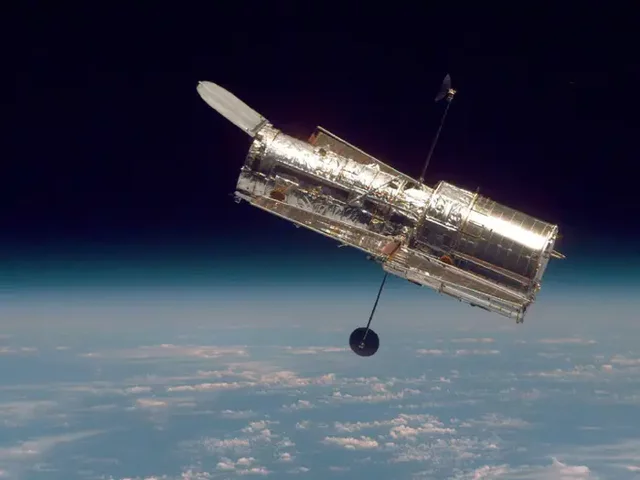 Launch of the Hubble Space Telescope