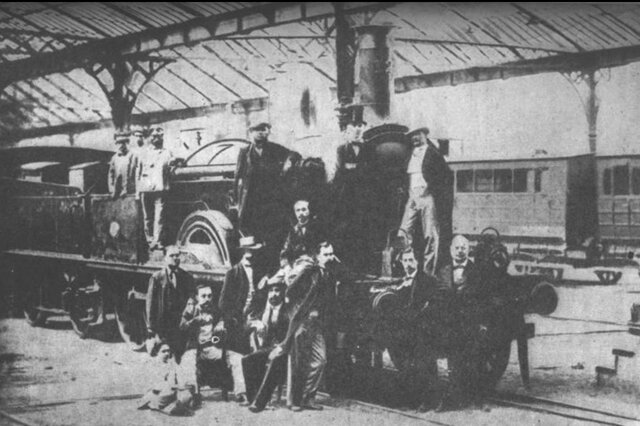 Inauguración  de la línea de ferrocarril entre Liverpool y Manchester