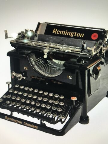 Remington typewriter