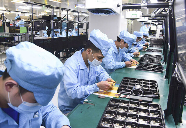 Asia, el mayor fabricante