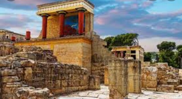 Construcción Palacio de Cnosos