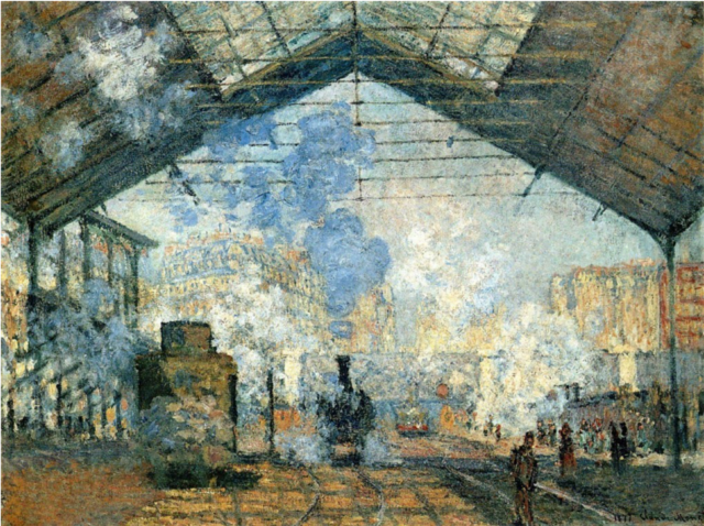 Monet, Gare Saint-Lazare