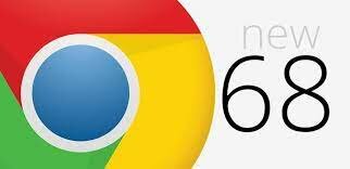 2018 lanzamiento de Chrome 68